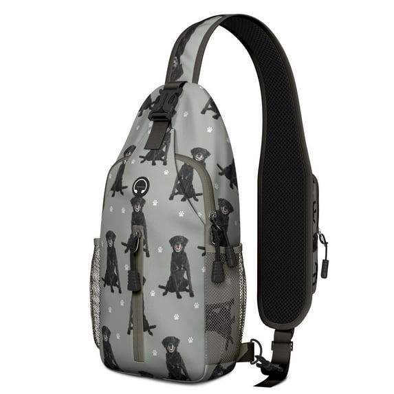 Tropical Banana Sling Backpack with Yellow Fruit Print and Cute Cartoon Design – Multipurpose Travel Daypack with Ergonomic Fit, Anti-Theft Back Pocket, Partitioned Storage, Water-Resistan