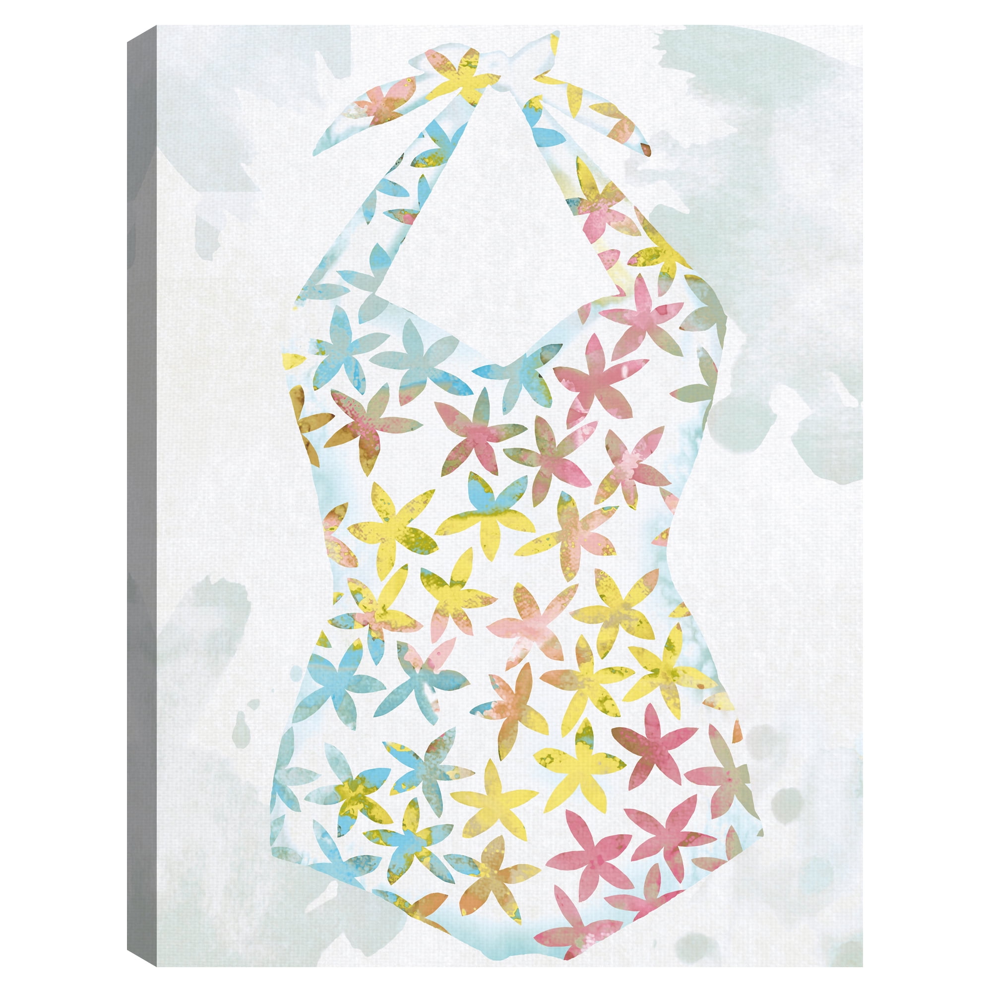 Tropical Bathing Suit I by Tania Bello Canvas Art Print