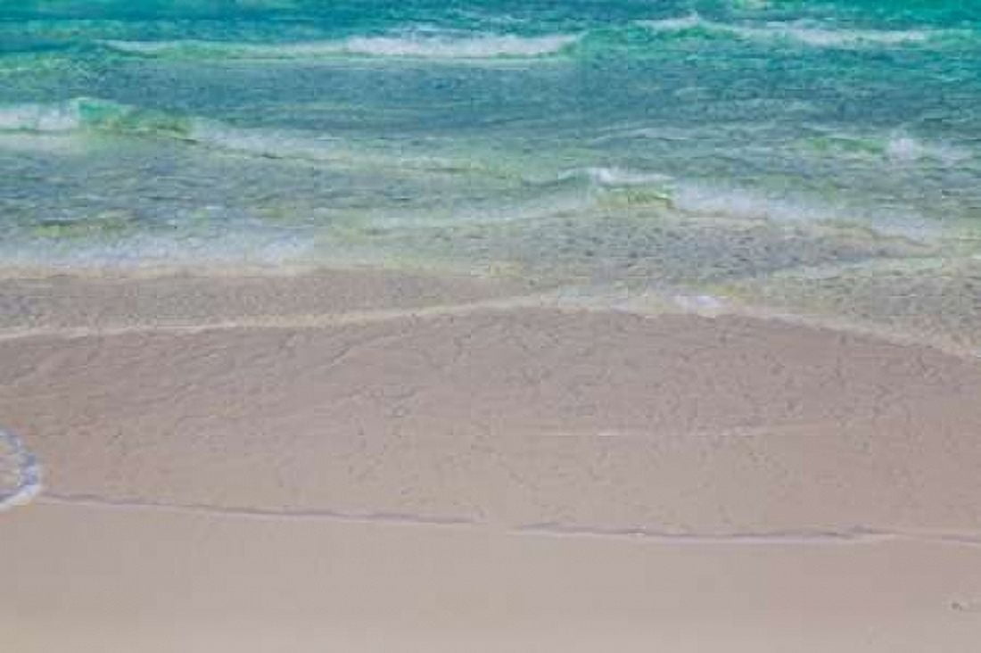 Tropical Beach II Canvas Art - Kathy Mahan (12 x 18)
