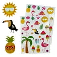 thumbnail image 1 of Tropical Beach Stickers for Kid Arts and Crafts, Cute Stickers for Summer Fun Luau, Decorative Stickers for Party Supplies Flamingos and Ice-Cream - 230 Pack, 1 of 6