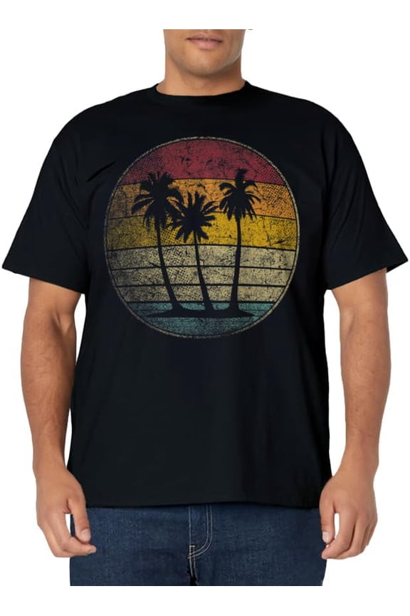 Tropical Beach Vintage Retro Style 70s 80s T-Shirt