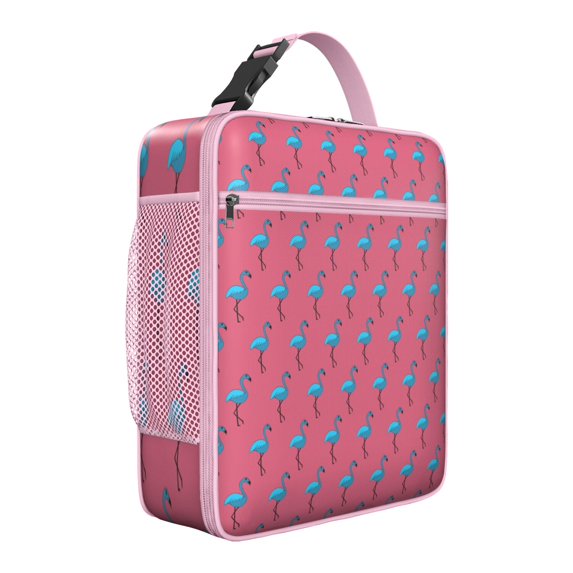 Tropical Bird Insulated Lunch Bag Box Teen Reusable Lunch Bag Water-Resistant Lunch Tote Portable Bag Office Beach
