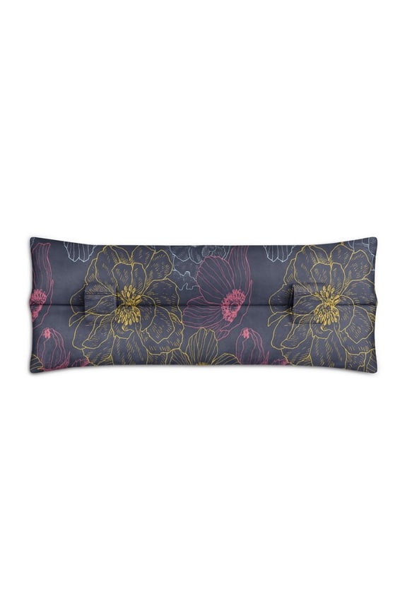 Tropical Blossom Print Seat Belt Pillow - Post Breast Surgery Comfort Protection