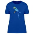 thumbnail image 1 of Tropical Blue Bird T-Shirt Women -Image by Shutterstock, Female Small, 1 of 2