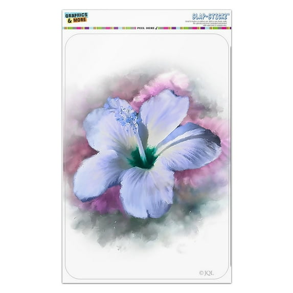 Tropical Blue Hibiscus Hawaiian Bloom Home Business Office Sign