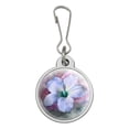 thumbnail image 1 of Tropical Blue Hibiscus Hawaiian Bloom Jacket Handbag Purse Luggage Backpack Zipper Pull Charm, 1 of 5