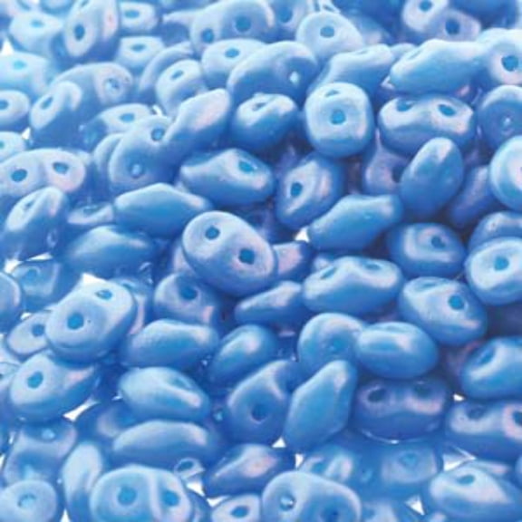 Tropical Blue Raspberry Superduo Beads DU0502010-24509-TB
