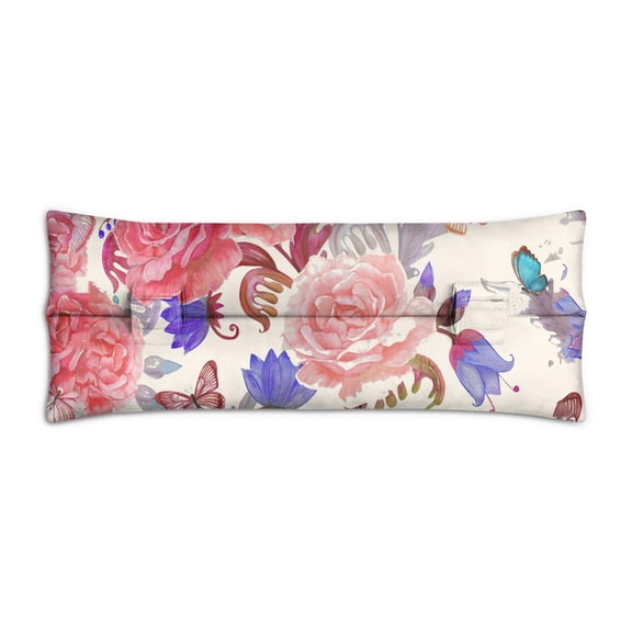 Tropical Boho Bloom Seat Belt Pillow - Post Surgery Chest Protector with Floral Design