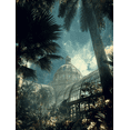 thumbnail image 1 of Tropical Botanical Garden Greenhouse Canvas Print Wall Art for Living Room Office Hotel Cafe, 1 of 8