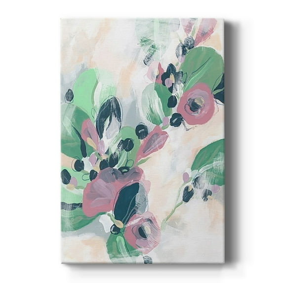 Tropical Branch Fresco II Premium Gallery Wrapped Canvas - Ready to Hang
