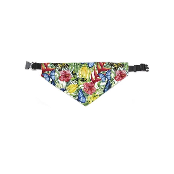 Tropical Butterflies Pattern Bandana  -Image by Shutterstock,  Small