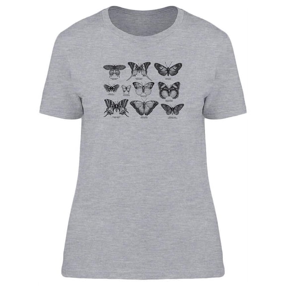 Tropical Butterfly Collection T-Shirt Women -Image by Shutterstock, Female x-Large