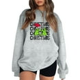 thumbnail image 1 of Tropical Christmas Sweatshirt Xmas Long Sleeve Shirts Crewneck Pullover Gray XXL, 1 of 4
