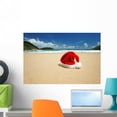 thumbnail image 1 of Tropical Christmas Wall Mural by Wallmonkeys Peel and Stick Graphic (24 in W x 16 in H) WM297694, 1 of 4