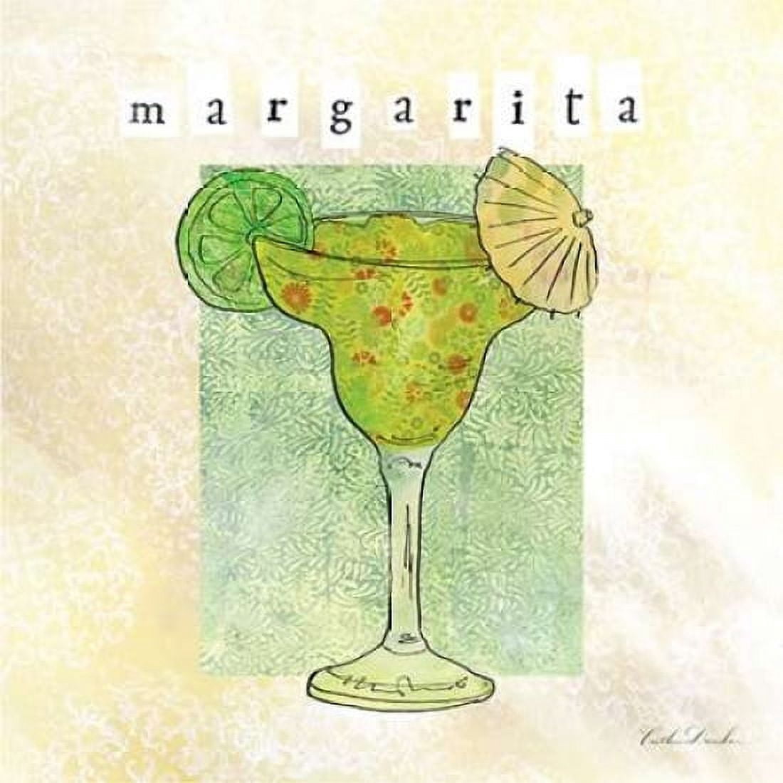 Tropical Cocktails III Canvas Art - Caitlin Dundon (24 x 24)
