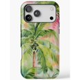 Tropical Coconut Palm Tree Tough Case for Apple iPhone, Polycarbonate ...