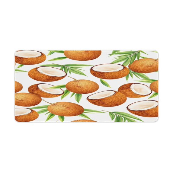 Tropical Coconut Pattern Mouse Pad Gamer Keyboard Desk Mats Computer Table Gaming Mat Office Accessories