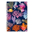 thumbnail image 1 of Tropical Coral Ocean Spiral Journal Notebook College Ruled Notebook 8.3" x 5.7" A5 Lined Thick Paper Page, 1 of 6
