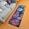 thumbnail image 1 of Tropical Coral and Fish Hallway Runner Rug 2' X 6' Area Rug Non-Slip Entryway Carpet Soft Washable Door Mat Kitchen Bedroom Living Room, 1 of 7