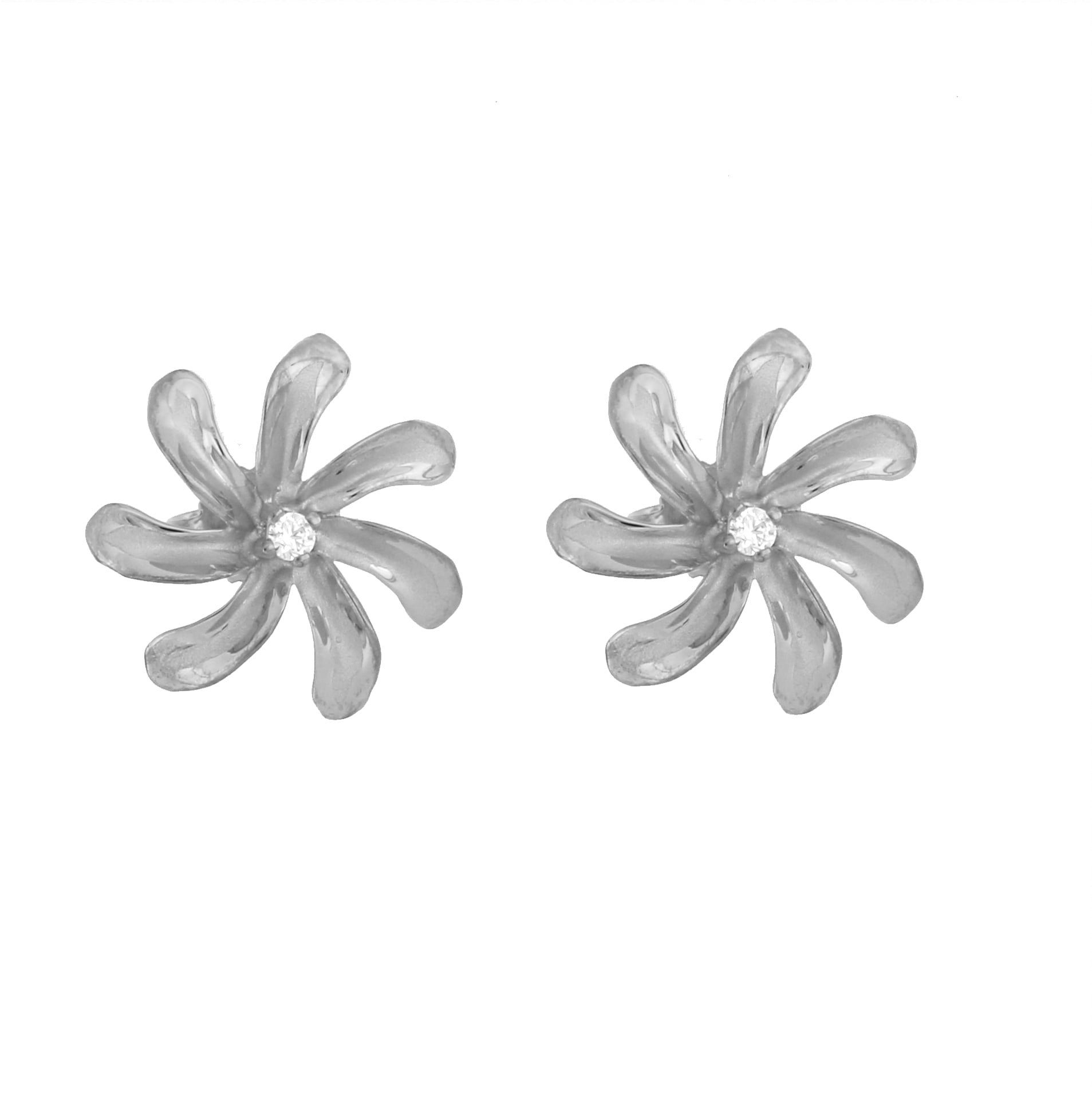 Silver Tropical Creations Earrings