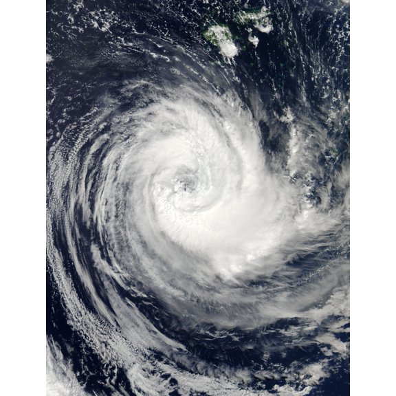 Tropical Cyclone Bune Canvas Art - Stocktrek Images (25 x 33)