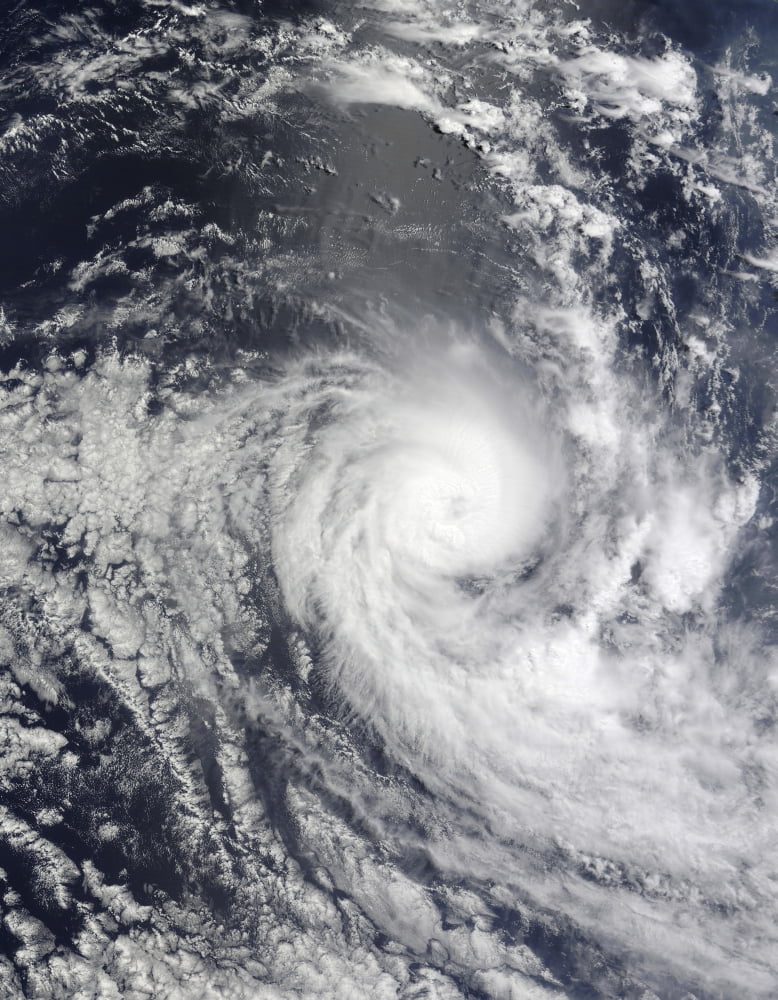 Tropical Cyclone Ilsa Canvas Art - Stocktrek Images (25 x 33)