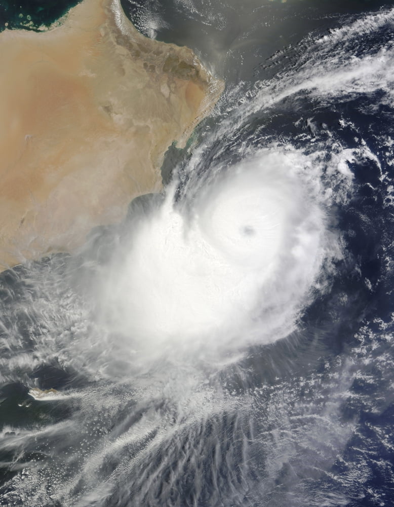 Tropical Cyclone Phet in the Arabian Sea Canvas Art - Stocktrek Images (25 x 32)
