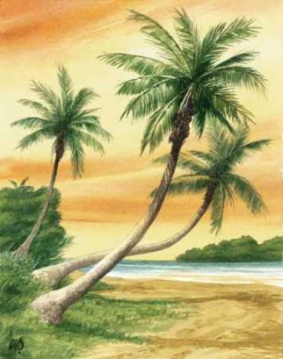 Tropical Dream II Canvas Art - William Duke (24 x 30)