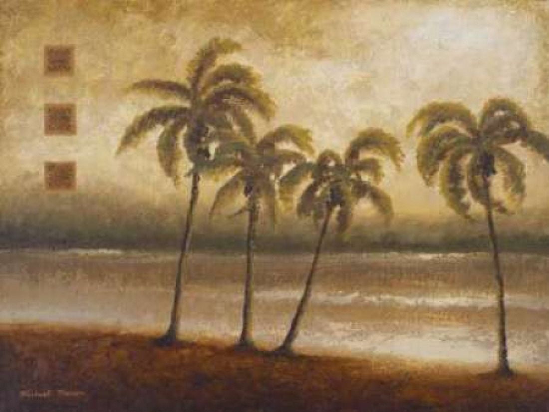 Tropical Escape I Canvas Art - Michael Marcon (22 x 28)