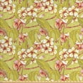 thumbnail image 1 of Ambesonne Tropical Fabric by the Yard Upholstery, Watercolor Plumeria Art, 2 Yards, Multicolor, 1 of 4