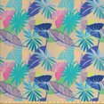 thumbnail image 1 of Ambesonne Tropical Fabric by the Yard Upholstery, Exotic Hawaii Summer Flora, 2 Yards, Multicolor, 1 of 4