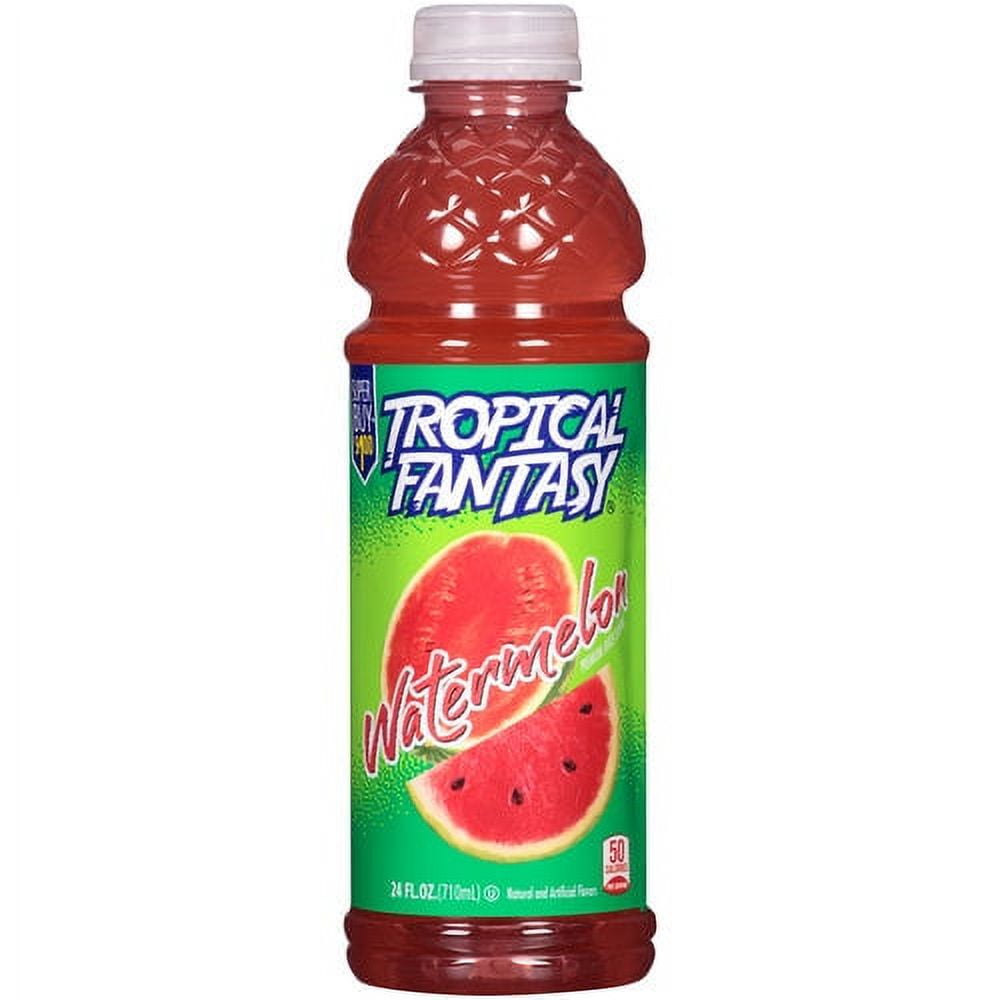 Tropical Fantasy Watermelon Premium Juice Cocktail, 24oz