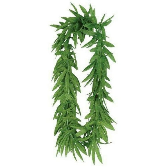 Tropical Fern Leaf Lei - Apparel Accessories - 12 Pieces