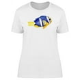 thumbnail image 1 of Tropical Fish Blue & Yellow Tee Women's -Image by Shutterstock, 1 of 2