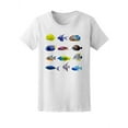 thumbnail image 1 of Tropical Fish Collection T-Shirt Women -Image by Shutterstock, Female XX-Large, 1 of 2