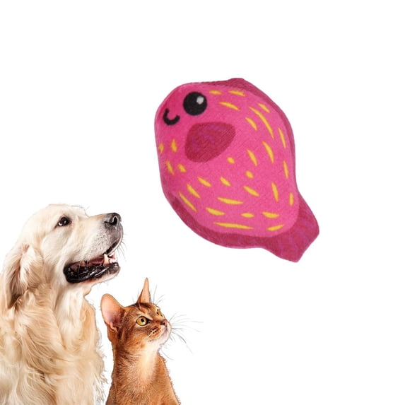 Interactive Tropical Fish Chew Toys for - Soothing Supplies for Dogs and Cats for and Anxiety