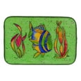 thumbnail image 1 of Tropical Fish on Green Dish Drying Mat, 1 of 2