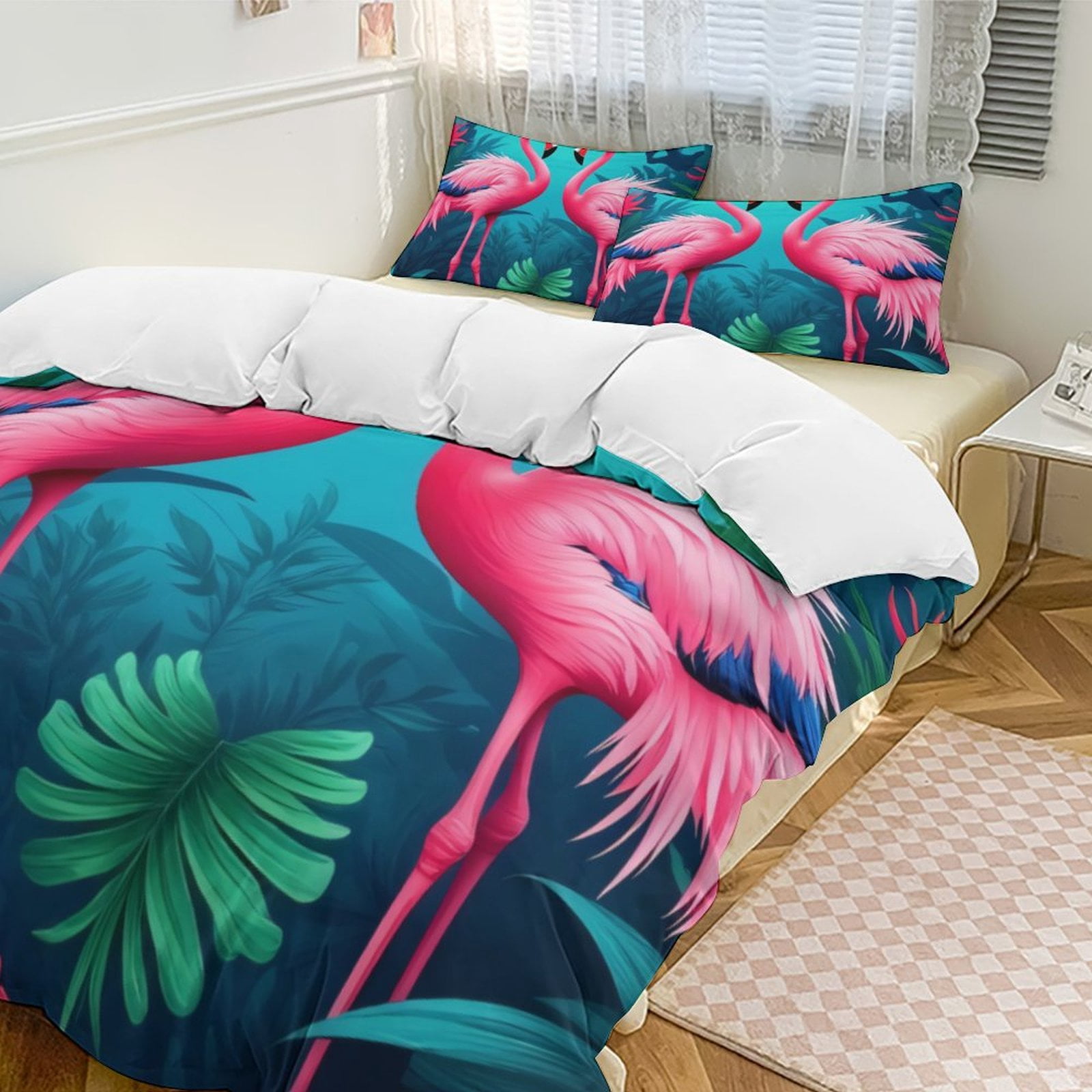 Flamingo Oasis Duvet Cover Set NCU0PTT305