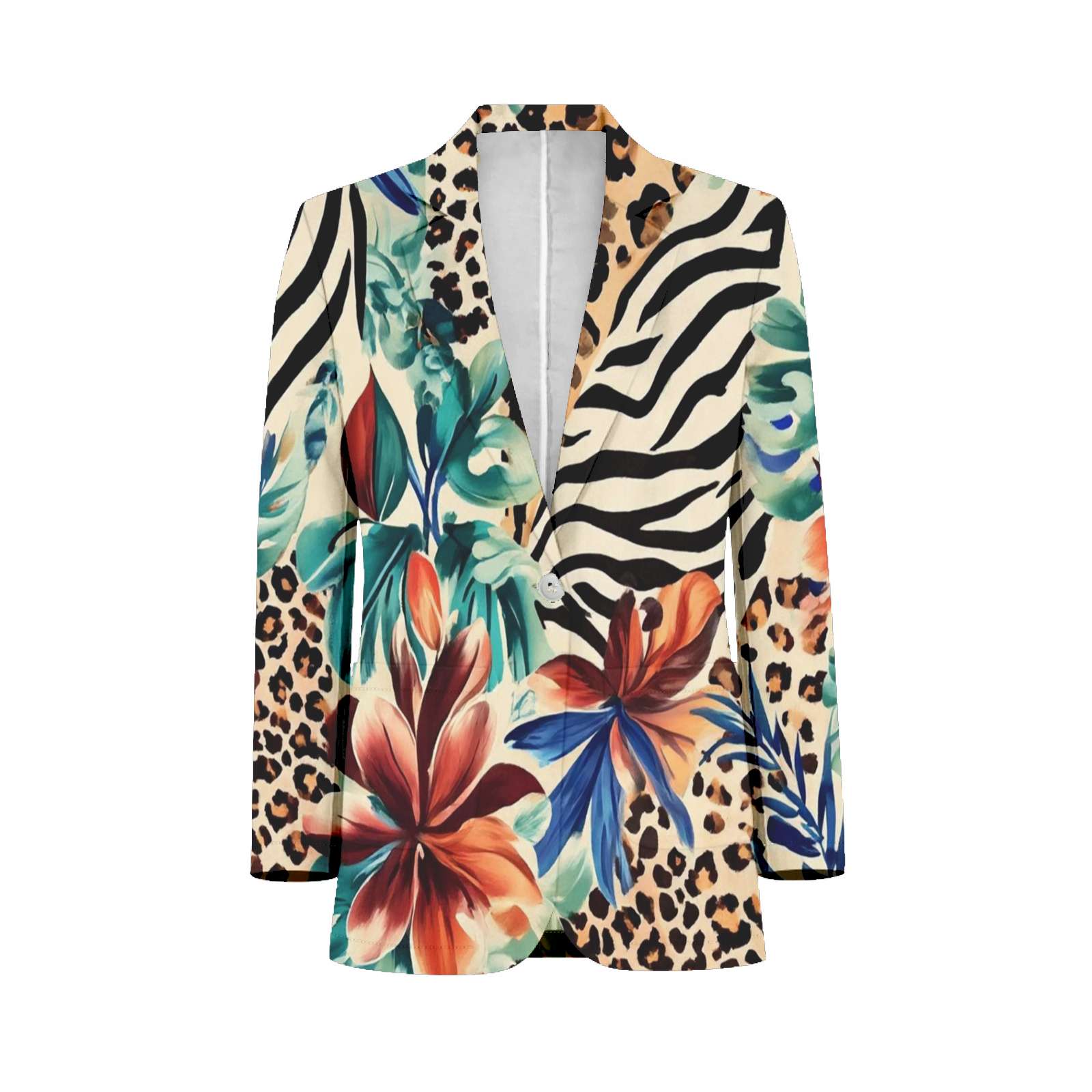 Tan Tuxedo - Khaki Tuxedo Men Animal Print Exotic Skin Leopard - Animal Print Tuxedos Vested Suit Brown ~ Tan