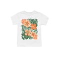 thumbnail image 1 of Tropical Floral Art Print Youth's T-shirt, 1 of 3