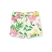 Tropical Floral Knit Shorts (Baby Girls & Toddler Girls)