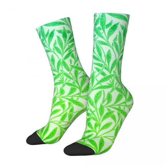 Tropical Floral Stockings Ladies Hawaiian Designs Socks High Quality Korean Socks Autumn S