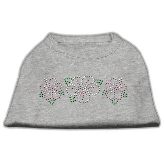 Pet Dog Cat Shirt Rhinestone, "Tropical Flower"