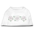 thumbnail image 1 of Pet Dog  Cat Shirt Rhinestone, "Tropical Flower", 1 of 11