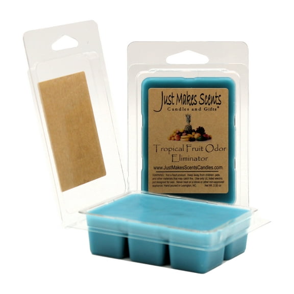 Tropical Fruit Odor Eliminator 2-Pack Wax Melts -Just Makes Scents Candles & Gifts