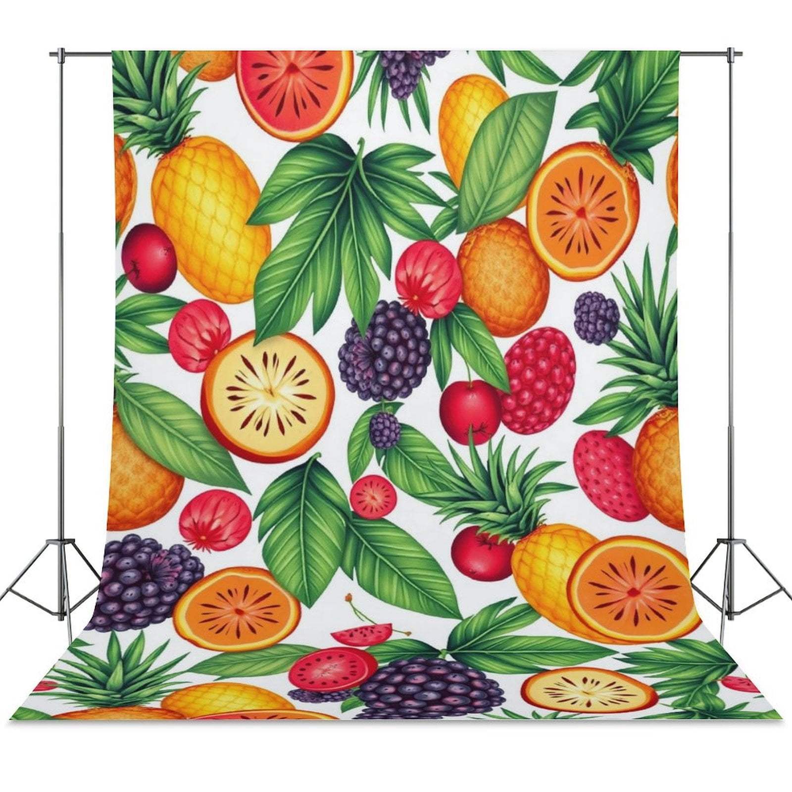 Tropical Fruit Pattern Decorations BackdropPortrait Photography ...