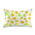 thumbnail image 1 of Tropical Fruit Pattern Luxury Silky Soft Pillowcase Standard Size Wrinkle Resistant Envelope Closure 20x26in, 1 of 9