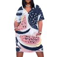 thumbnail image 1 of Tropical Fruits with Exotic Flavors Summer Dresses for Women Beach Boho, 1 of 6
