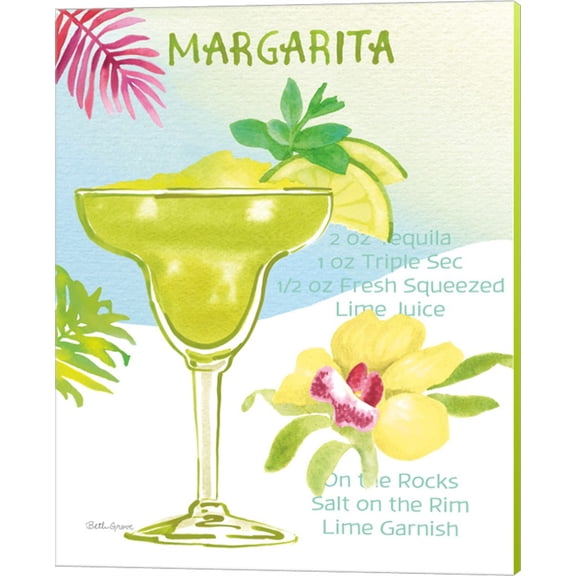 Tropical Getaway III by Beth Grove, Canvas Wall Art, 16W x 20H