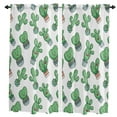 thumbnail image 1 of Tropical Green Plant Cactus Curtains in the Kids Bedroom Living Room Hall Window Treatments Kitchen Decoration Drapes Blinds, 1 of 7